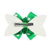 4 Inch Christmas Glitter Bow Hair Clip For Children Cartoon Hairpins Baby Reindeer Barrettes Ornament Hairgrip Hair Accessories