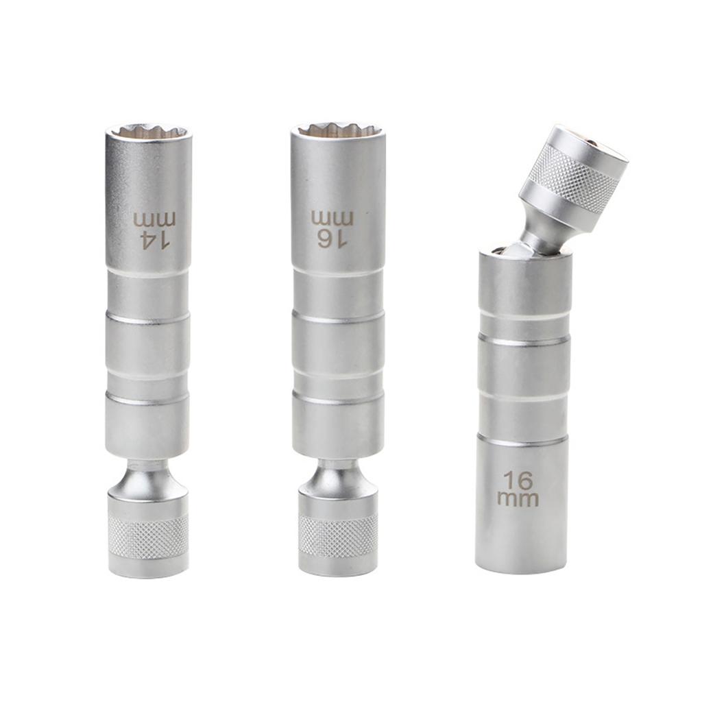 3Celsius8 Inch Drive Socket 12 Angle Repairing Removal Tool       Steel Sleeve for Cars Repairing