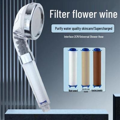 Thailand Universeller Handbrausekopf mit Wasserreinigungsfilter und Negativ-Ionen-Sprühdüse