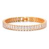 Fashion Jewelry Simple Rectangular Zircon Bracelet, Bracelet
