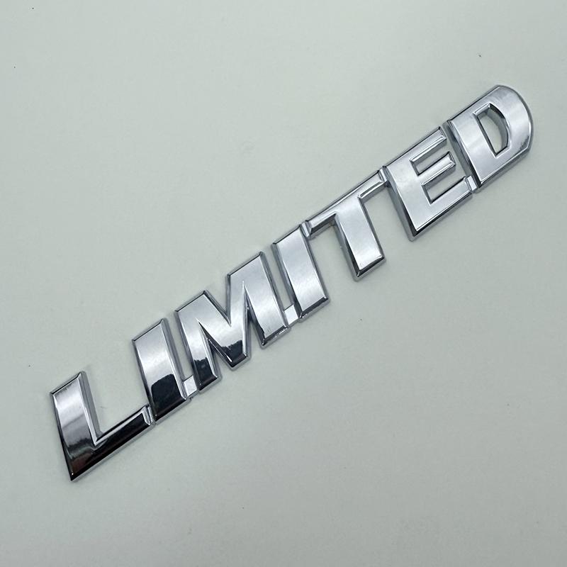3D Metal Logo 4X4 Badge Limited Emblem For Toyota Highlander 4runner Rav4 Prius Tundra Jeep Car Fender Side Rear Trunk Sticker
