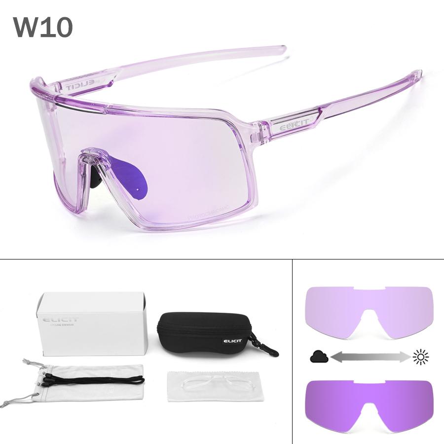 Photochrome Radbrille Sonnenbrille Herren Damen Mountainbike Rennrad Brille UV400 Fahrradfahren Outdoor-Sport Wandern Goggles