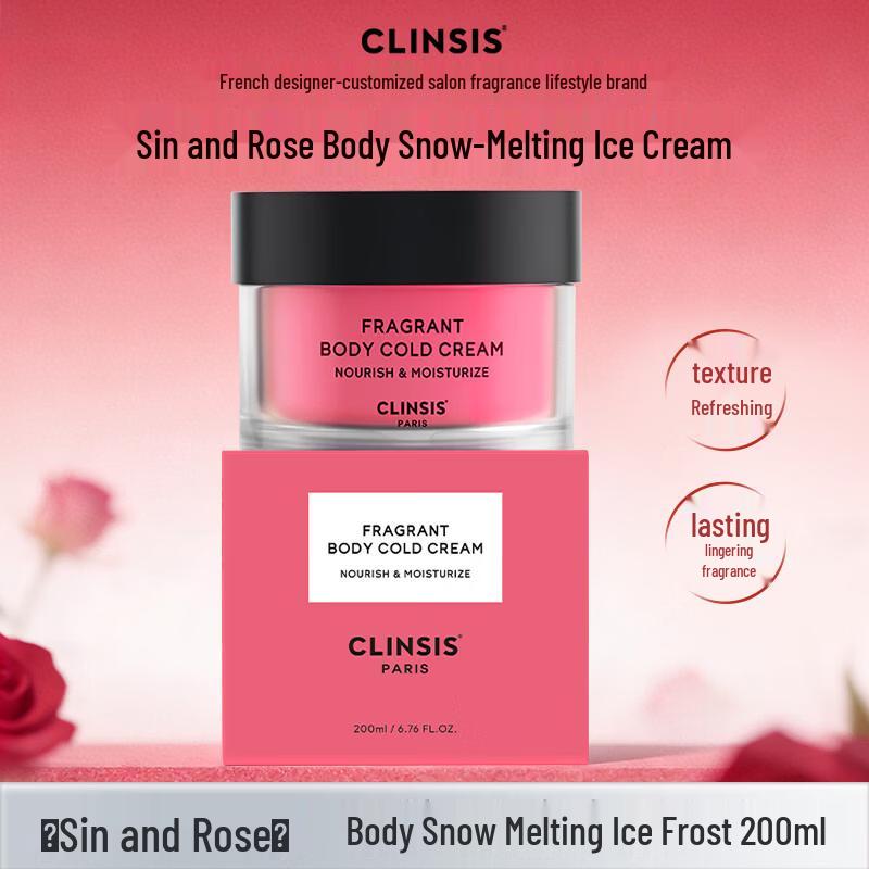CLINSIS Sin and Rose Scented Body Cream