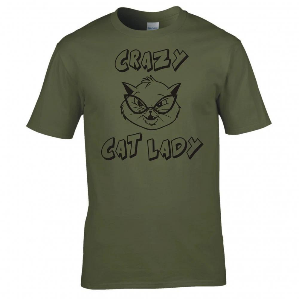 Crazy Cat Lady T Shirt