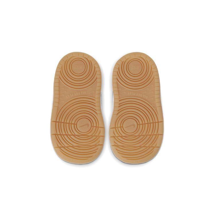 Nike Court Borough Low 2 SE TD White Pacific Blue Baby Sneakers University-Red Gum-Light-Brown BQ5453-109