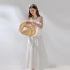 SanCai Embroidered Sleeveless Top and Skirt Set