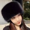 Wholesale New European Mink Fox Fur Fairy Thickened Princess Warm Ear Protection Mongolian Tibetan Hat Winter