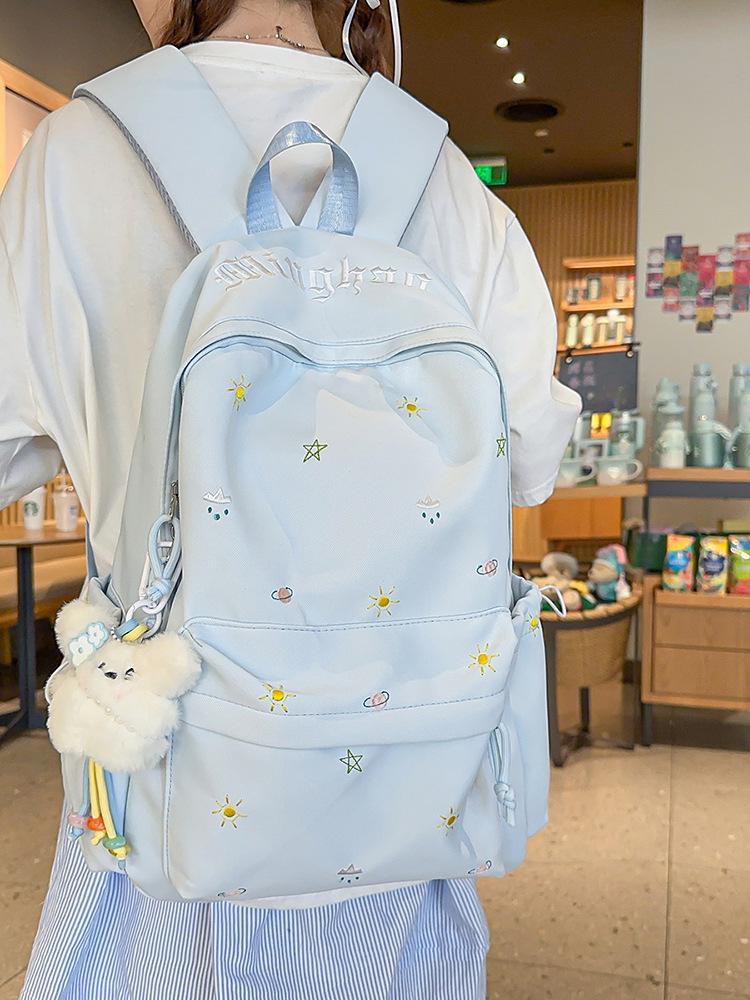 Mochila Grande de Estilo Japonés, Linda y Dulce, para Mujeres Estudiantes
