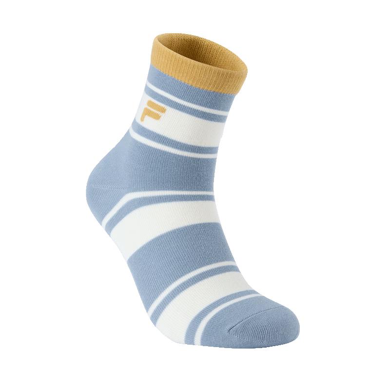 FILA FUSION Couple s Striped Mid-Waist Socks S