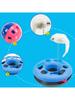 Pet Toy Cat Turntable Ball for Indoor Cats Interactive Kitten Toys Roller Tracks with Catnip Spring Funny Cat Toy Teaser Mouse