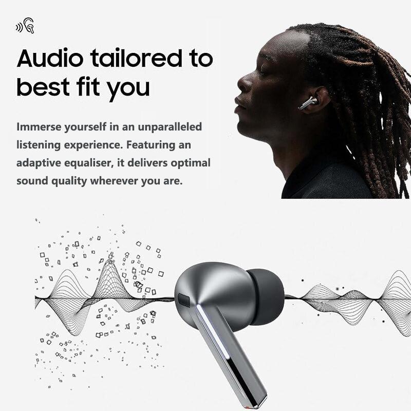 Wireless Bluetooth 5.4 Earbuds Hybrid ANC in-Ear Headphones 25H Playtime Hi-Fi Sound for Gym/Running