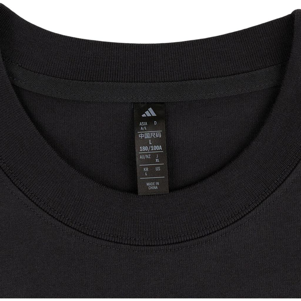 Adidas Sports Lifestyle Logo Breathable Round Neck Pullover Short Sleeve T-Shirt Men T-Shirts KC8493