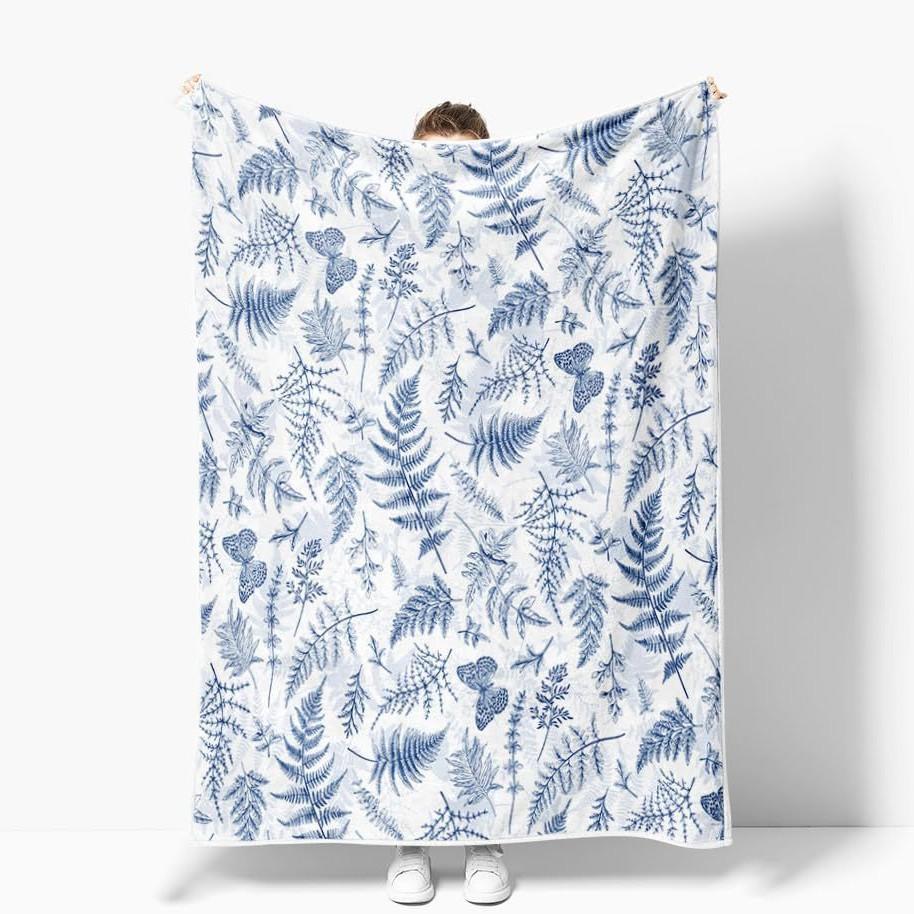 Thick Flannel Fleece Blanket, Soft Nap Throw Blanket & Pet Blanket
