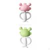 2 Soothing Molar Toy Soft for Infants Girls