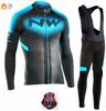 2026 Winter Warm Cycling Suit Set, Tour De France Edition Winter Cycling Suit Long Sleeve Fleece Thickened Warm Windproof Cycling Suit
