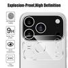 For iPhone 17 Pro Camera Lens Protector Arc Edge Clear Tempered Glass Film