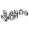 10Pcs Reducer Nut Thread Conversion Stainless Steel Repair Sleeve Bushing Screw Fastening
