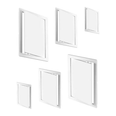 Inspection Port Hinged Access Hatch Plastic Replacement White