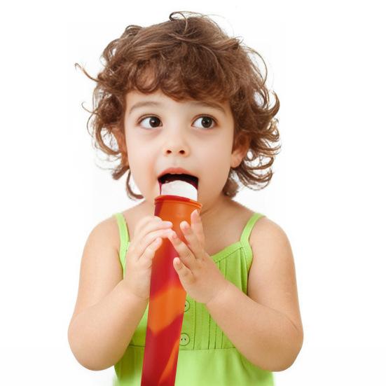 Silicone Popsicle Molds Reusable Ice Cream Mold with Leak-Proof Covers DIY Homemade Tools Summer Party Supplies