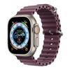 Ремешок из двухцветного силикона Apple Marine для часов 8/7/SE/Ultra Sports