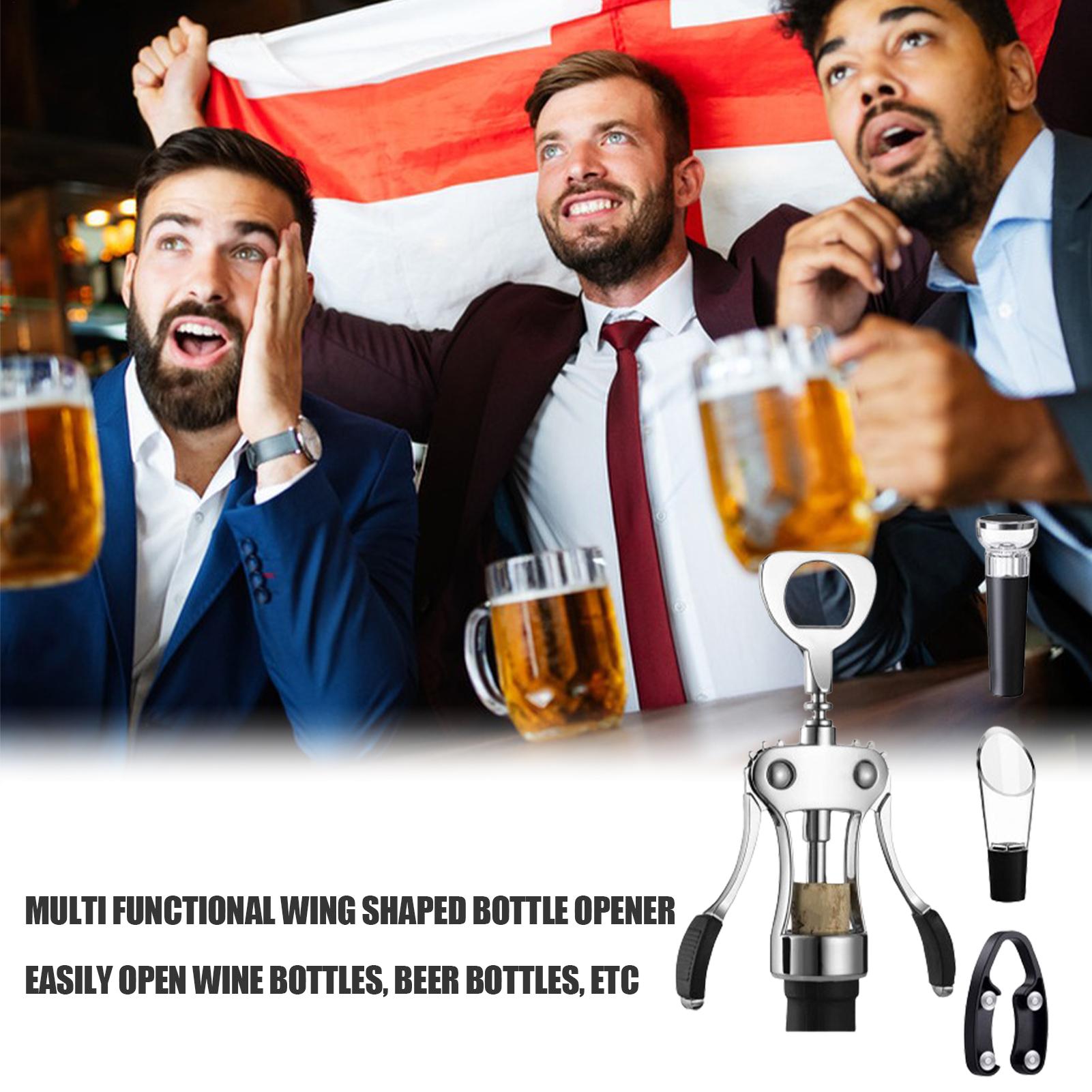 

Corkscrew Wine Opener Multifunctional Manual Bar Accessories Beer Opener For Kitchen Bar Party Camping BBQ Wedding Dinner China Mainland