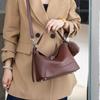 Retro Dumpling Bag Fashionable Simple Portable Female 2025 New Commuter All-matching Cross-body Women's Large Capacity Korean Style