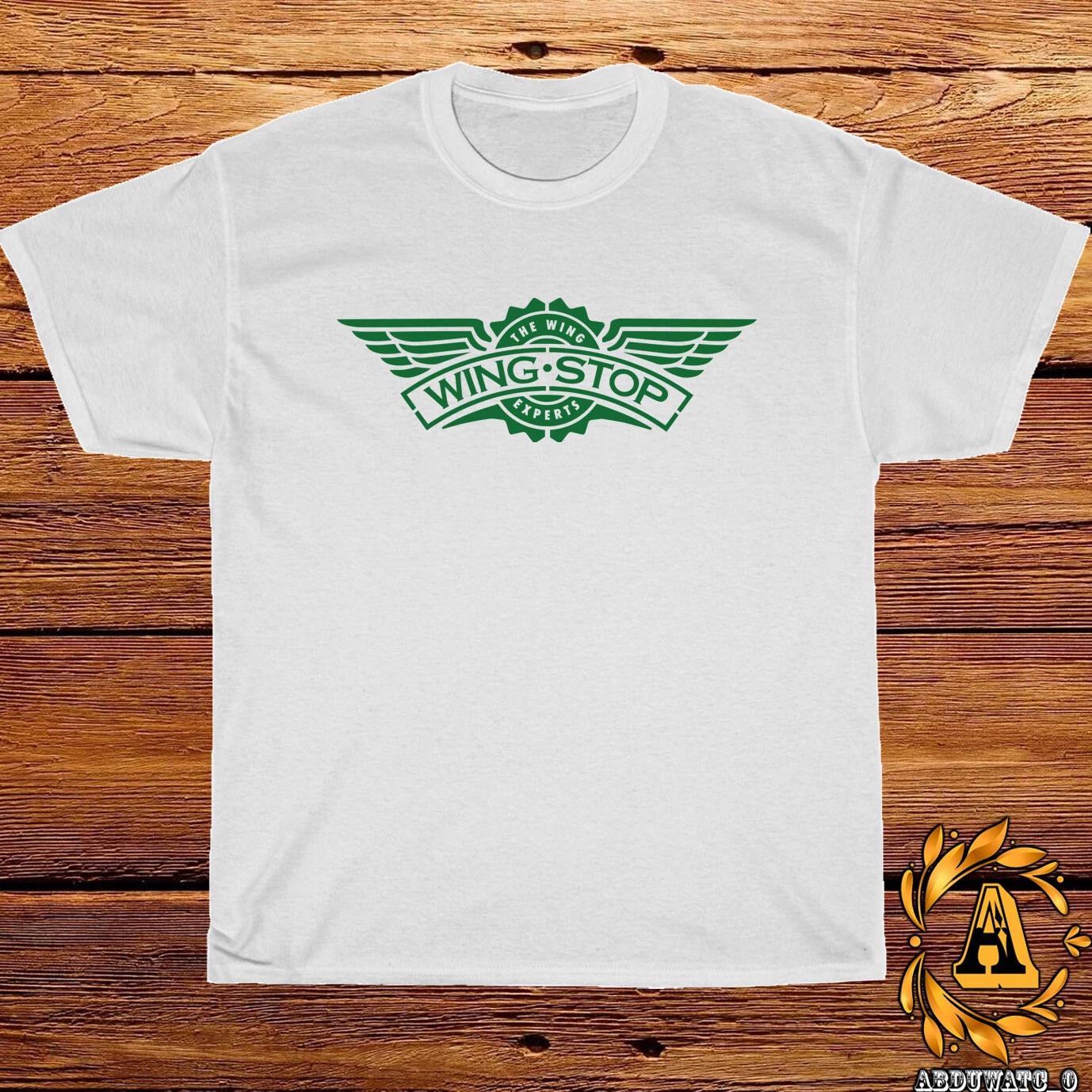 New Wingstop Restaurant Logo Black/Sport Grey/White/Navy/Red T-Shirt S-5XL XL