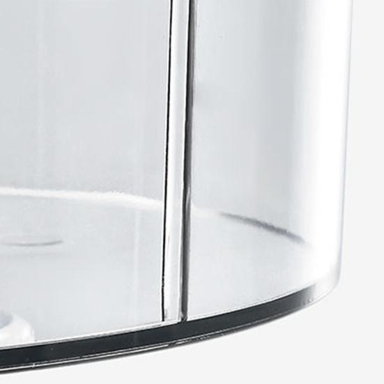 Pressing Ring Design Trash Can Anti-deform PET Rubbish Container Waste Bucket Kitchen Tool