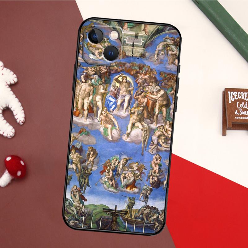 

Renaissance Art Aesthetic Funda Case For iPhone 14 Pro Max 16 15 11 12 13 Pro Max mini XR 15 16 Plus 16e Back Cover iPhone 11