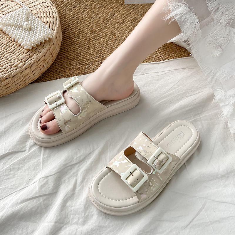 Sandalias y zapatillas de suela gruesa Las mujeres usan zapatos de playa de  moda afuera en verano comprar a buen precio — entrega gratuita, reseñas  reales con fotos — Joom