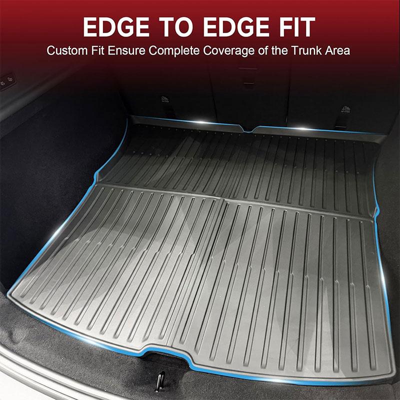 Trunk Mat For Tesla Model Y Juniper 2026 TPE All-Weather Trunk Cargo Liner Anti Dirty Foot Pad Trunk Protective Pad Accessories