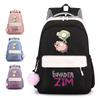 Invader Zim Personalized Printed Small Qing School Bag Campus Trend Backpack For Primary And Secondary School Students