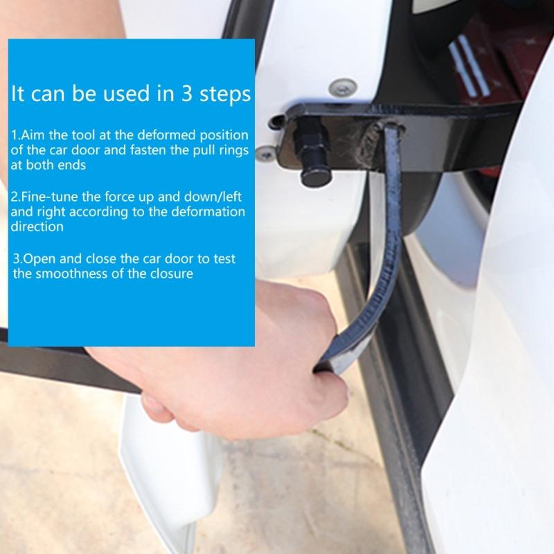 Car Door Alignment Tool Adjusts Hinges on Most Car Door Adjuster for Bolted and Welded Hinge Repair Tool Easy to Operate