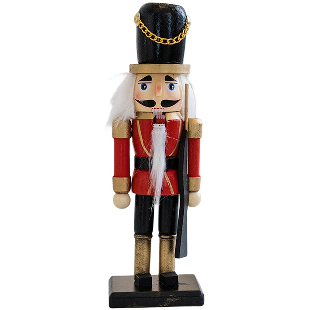 Christmas Party 16cm Christmas Figure Classic Nutcracker Ornament Nutcracker Decoration Elegant European Style