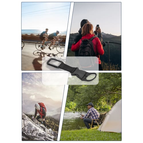 ZXZone Water Bottle Holder, Set of 2, Drink Holder for Outdoor Activities, Mountaineering, Camping, Hiking, Travel, Backpacks, Lightweight, Portable,