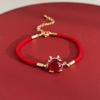 2024 Year of the Dragon Zodiac Bracelet for Women – Luck and Safety Red String Bestseller