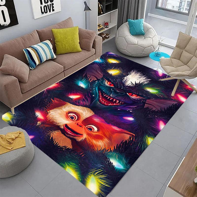 Gremlins Festive Chaos carpet Suitable for all seasons Living room and bedroom mats Dormitory decoration Bathroom mat Christmas gifts