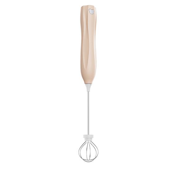 Electric Egg Beater Stainless Steel Mixer Low Noise Rechargeable Milk Frother Handheld Electric Coffee Egg Whisk