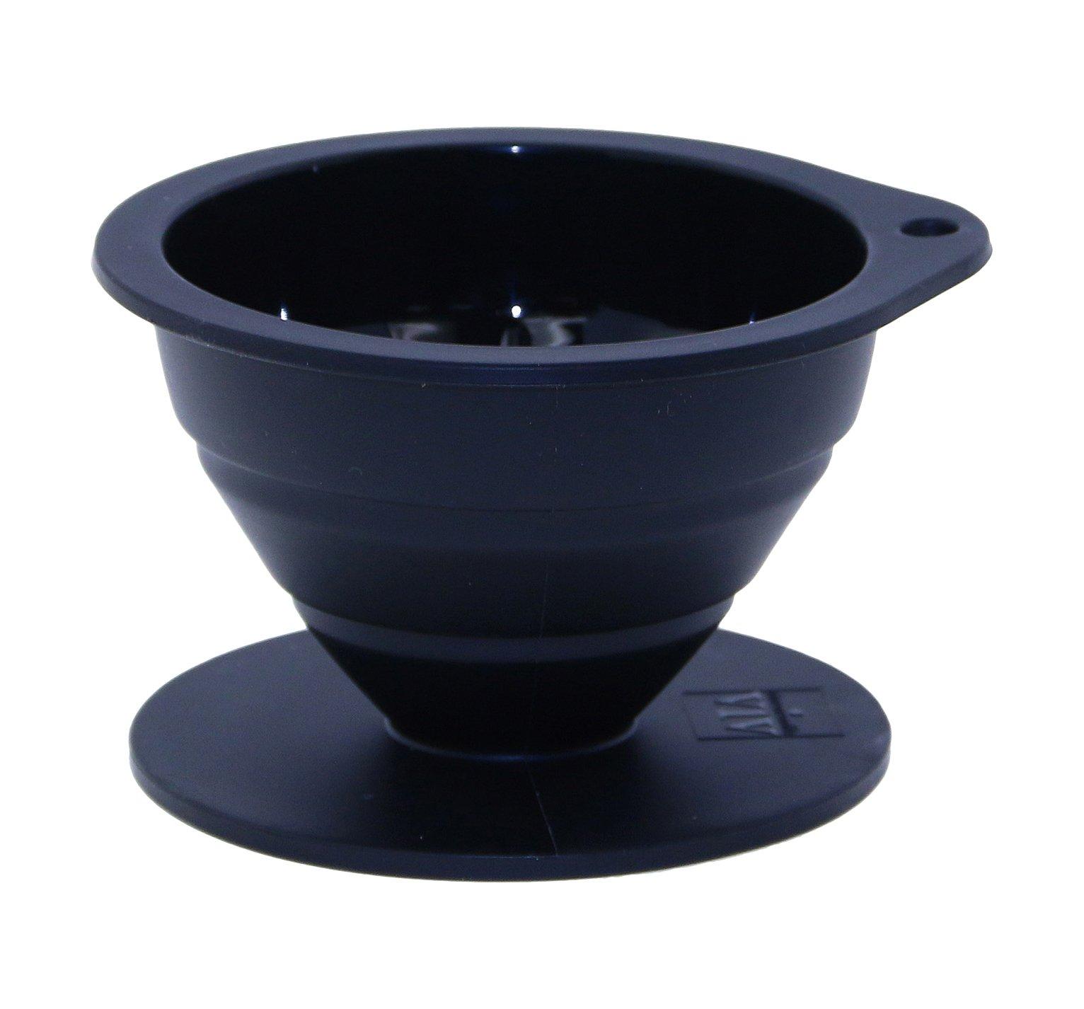 Кофеварка-дриппер World Create ViV, Складная, на 2 чашки, Черная, 59976