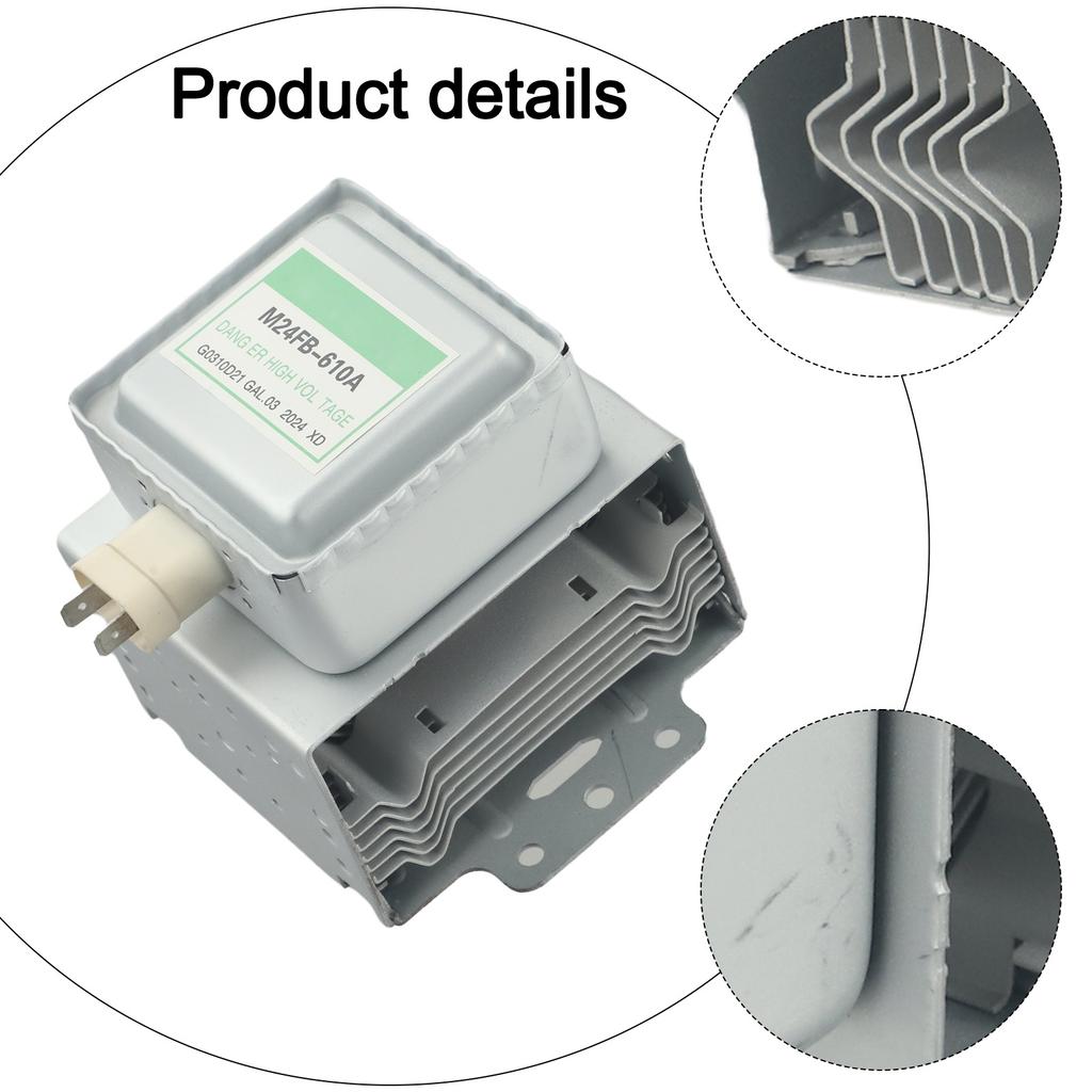 Approximately 11.5cm 3.5cm M24FB-210A Magnetron Efficient Operation Shorter Cooking Time Top-notch Replacement