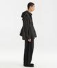 YOUTH Detachable Hooded Shirt - Charcoal Gray