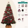 PVC Dense Christmas Tree - 1.5/1.8/2.1 Meters, Ideal for Hotel & Home Decor