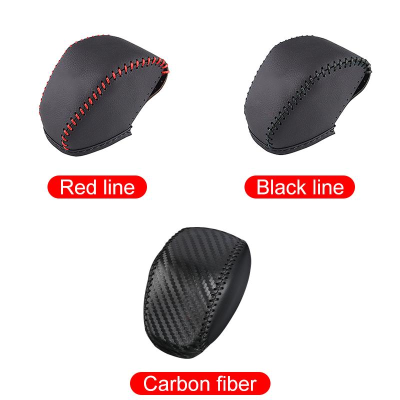 Pentru Toyota RAV4 XA50 2019 2020 2021 2022 2023 2024 Echipament de cusut de mână din piele naturală AT Carcasa de acoperire a mânerului manetei schimbătorului de viteze