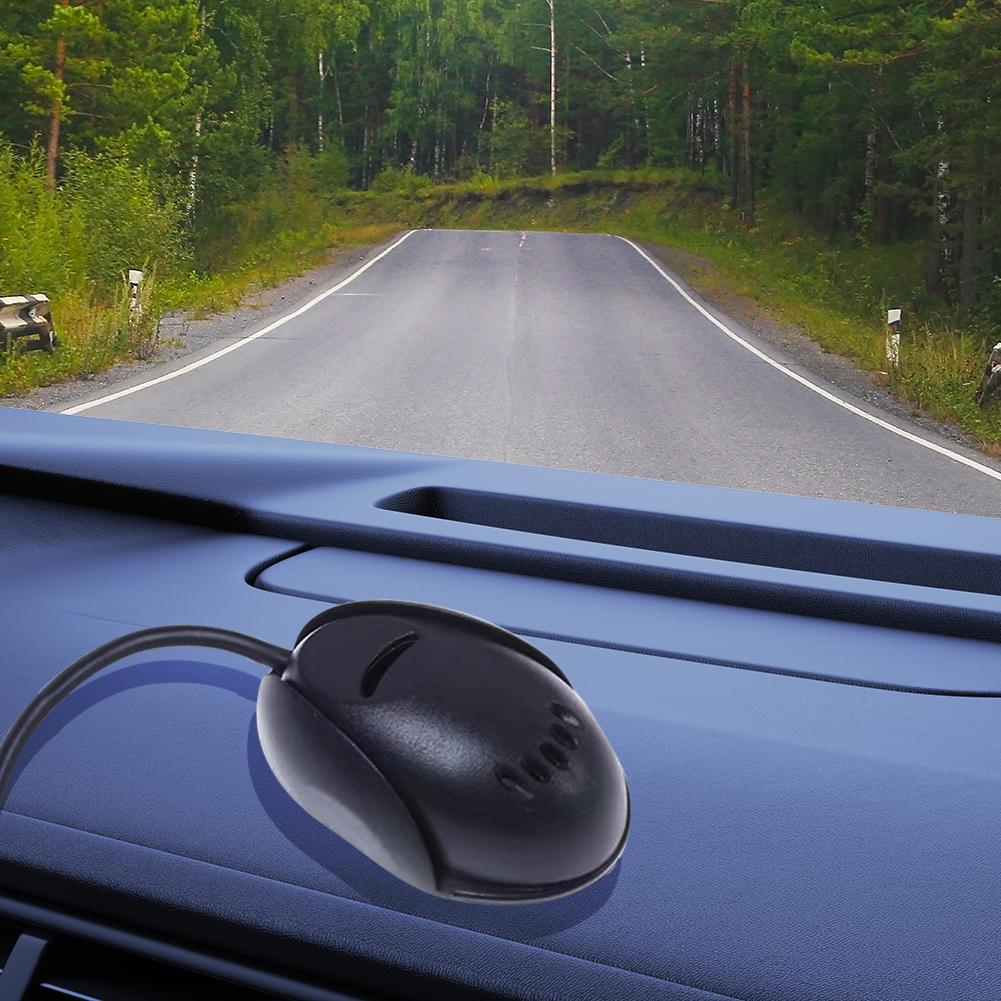 Mini Car Microphone External Paste Type with Noise Reduction for Bluetooth Hands-free Calls and GPS Navigation