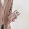 For iPhone16 Wrist Strap Ring Wallet with Card Slot Holder Phone Case for IPhone 15 Plus Pro Max Crossbody Leather Cover