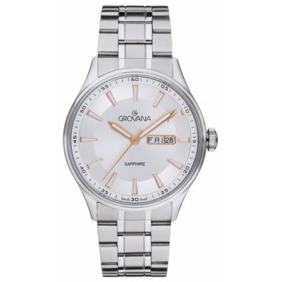 St. Andrews Stainless Steel Silver Dial Quartz 1194.1128 Men's Watch