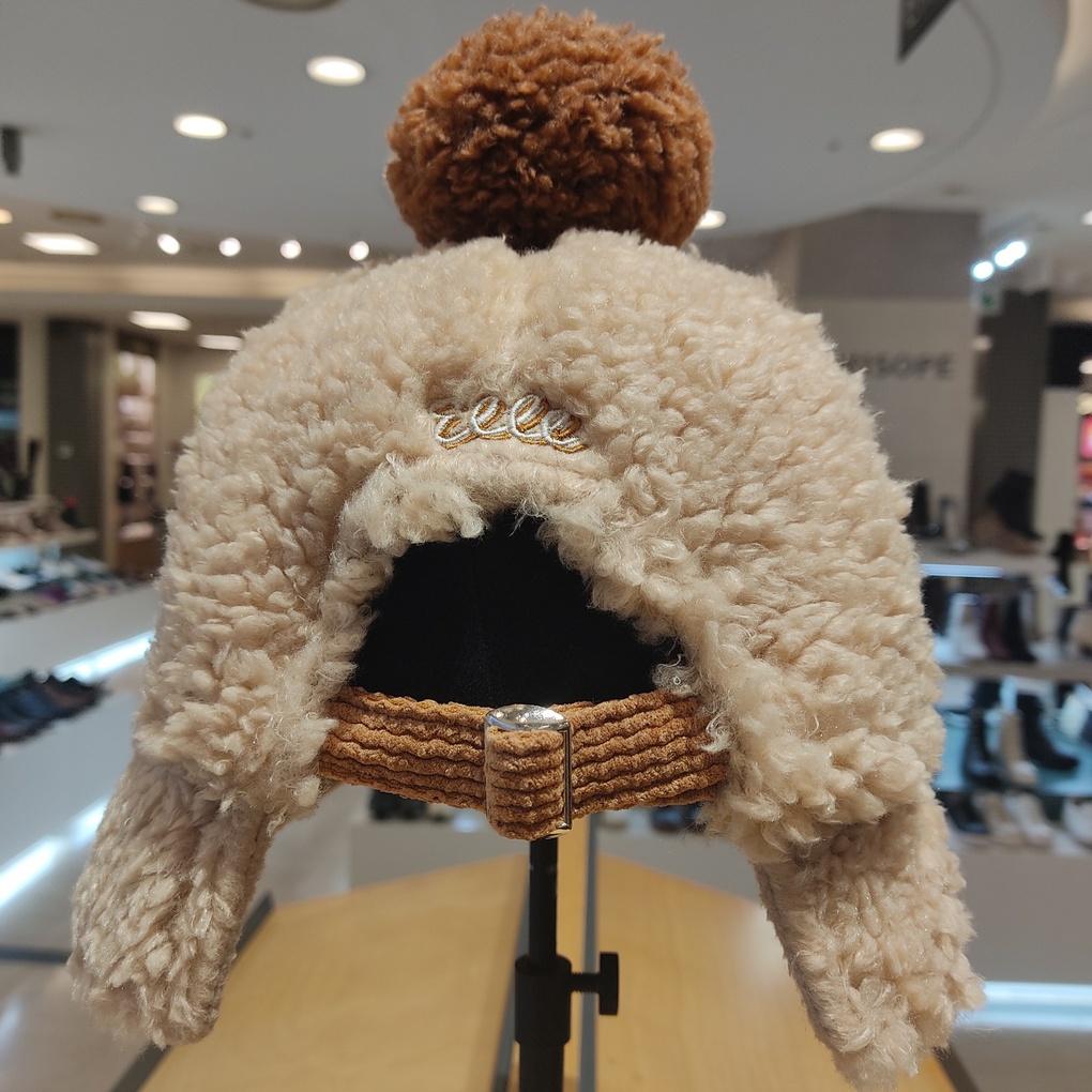 Capten Elle (Authentic) Pogle Fur Snowball Bonnet Bucket Hat ELC6UGC013