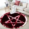 Cartoon Print Round Area Rug,Carpet Rug for Living Room Bedroom Sofa Playroom Decor,Non-slip Floor Mat