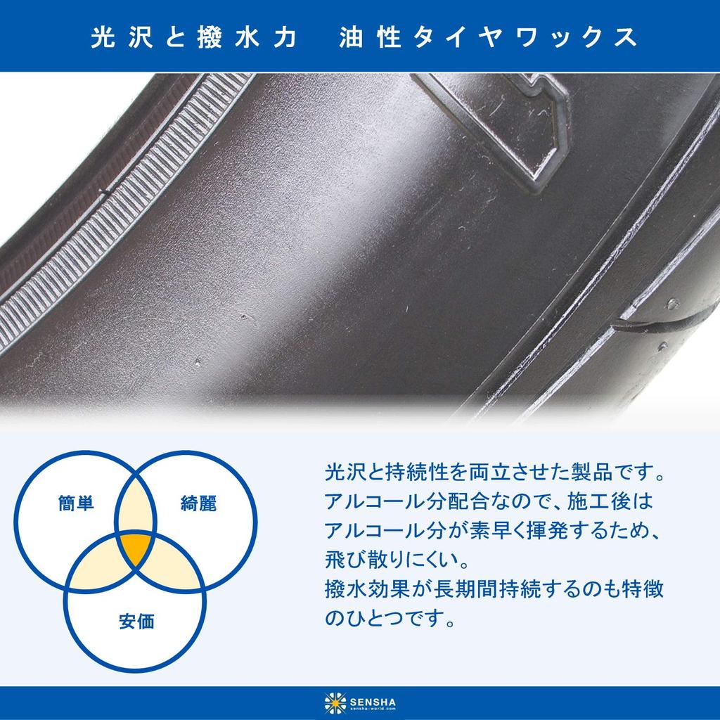 Car Wash Kingdom 796-04 Based Tire 13.5 fl oz (400 ml), Tire