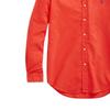 Polo Ralph Lauren Solid Color Polo Collar Long Sleeve Shirt Men Shirts Red RL14548-600